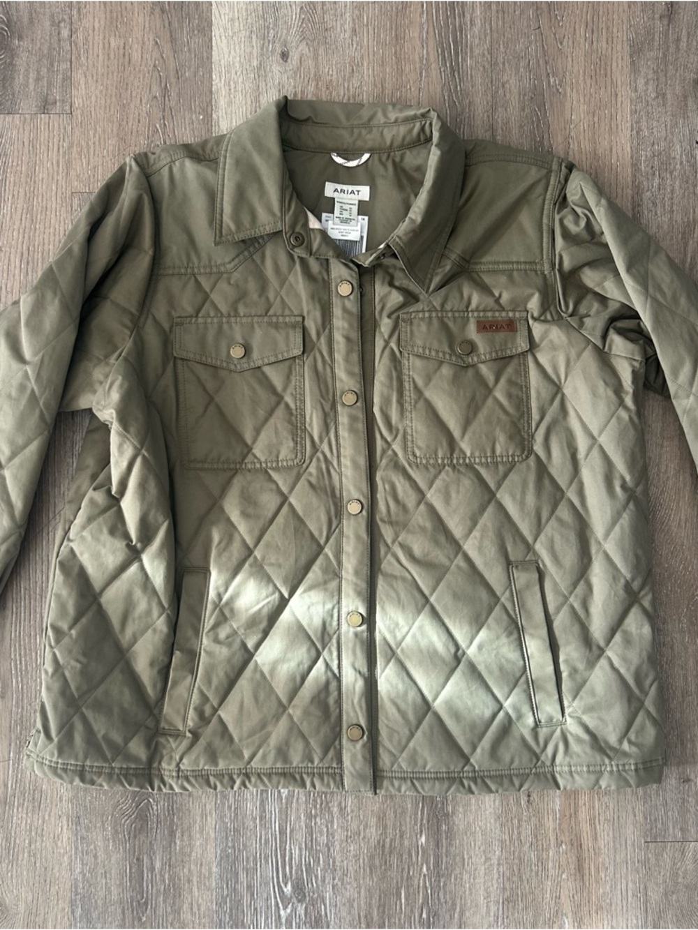 Ariat Grizzly Quilted Barn Jacket
